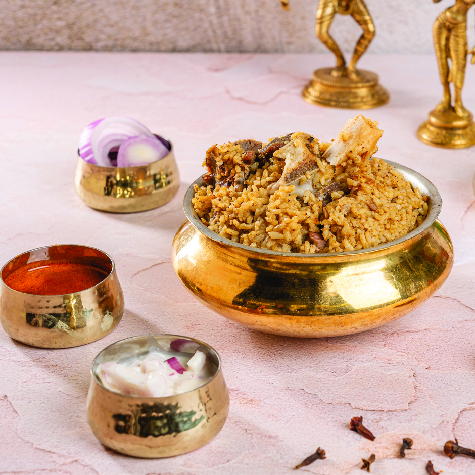 Dum Biryani at Super Deluxe